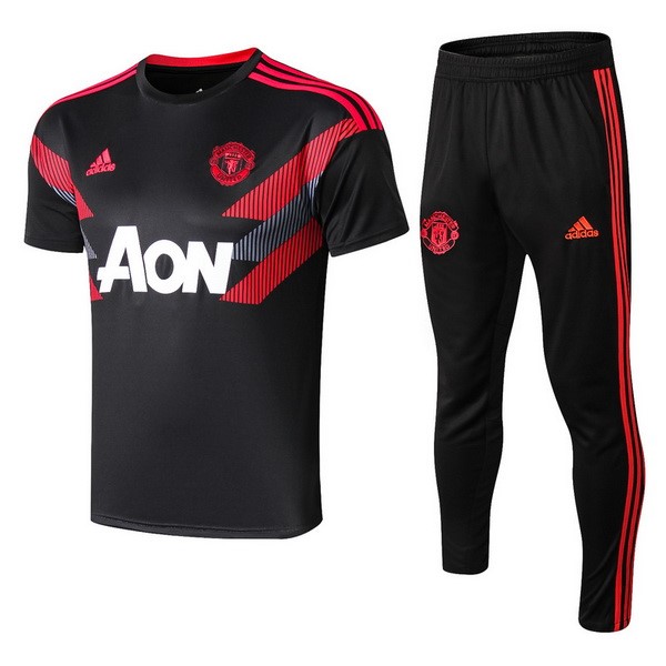 Entrenamiento Manchester United Conjunto Completo 2018-2019 Negro